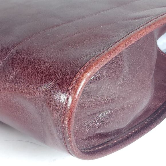 Aldo Filosini VTG Brown Leather Craftsman Crossbody Shoulder Bag Made In Italy - Picture 14 of 15